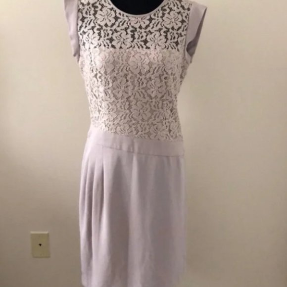 BCBG Aimee Dress in Pumice NWT Size 10 - Picture 3 of 7